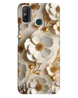 Чохол для TECNO Spark GO (2021) з картинкою «Білі паперові квіти» Чохол для TECNO Spark GO (2021) з картинкою «Білі паперові квіти»