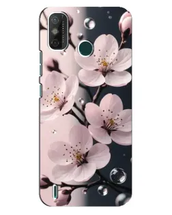 Чохол для TECNO Spark GO (2021) з картинкою «Ніжня сакура та краплі» Чохол для TECNO Spark GO (2021) з картинкою «Ніжня сакура та краплі»