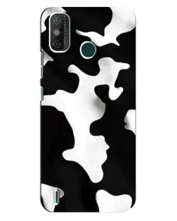 Чехол для TECNO Spark GO (2021) с картинкой «Черно-белое пятно»
