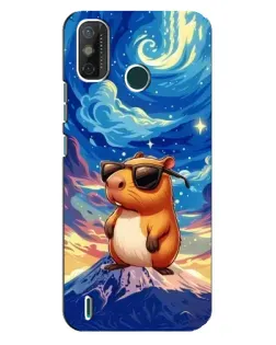 Чехол для TECNO Spark GO (2021) с картинкой «Капибара Ван Гога»