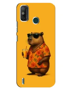 Чехол для TECNO Spark GO (2021) с картинкой «Капибара на отдыхе»