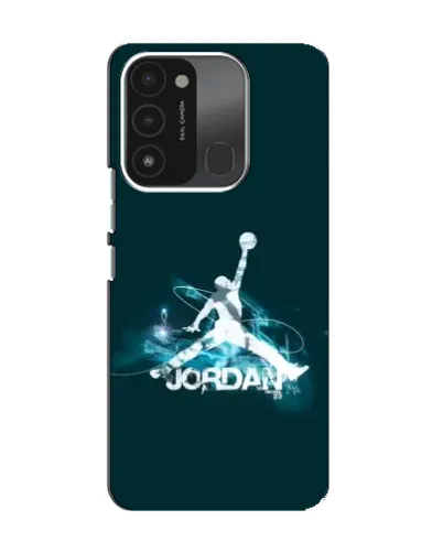 Чехол для TECNO Spark GO (2022) с картинкой «Jordan Blue Fire» Чехол для TECNO Spark GO (2022) с картинкой «Jordan Blue Fire»