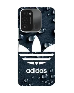 Чохол для TECNO Spark GO (2022) з картинкою «Adidas Trefoil Blue»