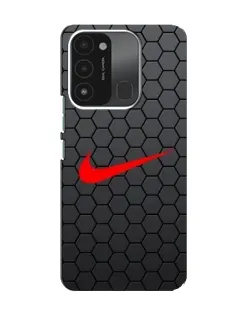 Чохол для TECNO Spark GO (2022) з картинкою «Nike — карбонова сітка»