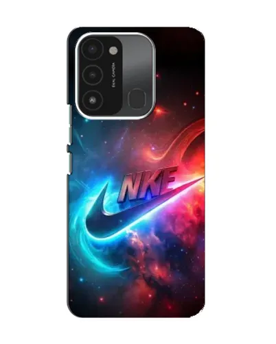 Чохол для TECNO Spark GO (2022) з картинкою «Вогняний логотип Nike»