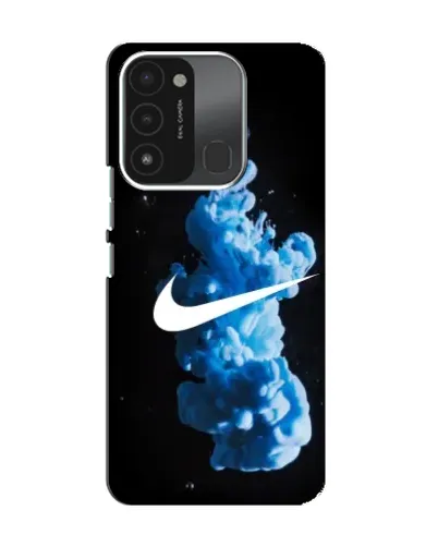 Чохол для TECNO Spark GO (2022) з картинкою «Nike та синій дим»