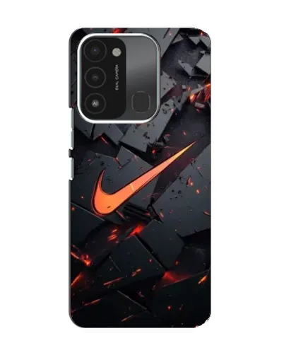 Чохол для TECNO Spark GO (2022) з картинкою «Nike — ефект розломів»