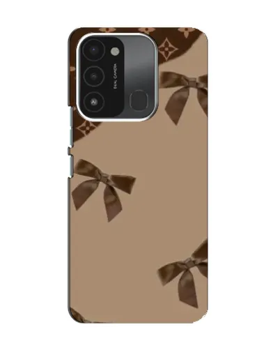 Чехол для TECNO Spark GO (2022) с картинкой «LV — кофейный атлас» Чехол для TECNO Spark GO (2022) с картинкой «LV — кофейный атлас»