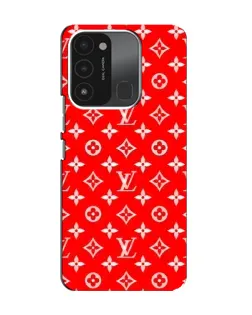 Чехол для TECNO Spark GO (2022) с картинкой «Яркий паттерн LV»