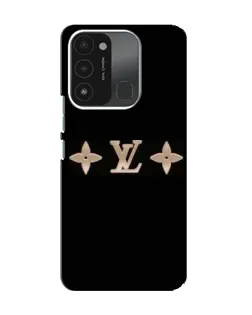 Чехол для TECNO Spark GO (2022) с картинкой «Louis Vuitton — минимализм»
