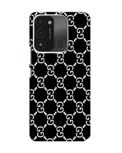 Чохол для TECNO Spark GO (2022) з картинкою «Gucci — сітчастий паттерн»