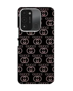 Чехол для TECNO Spark GO (2022) с картинкой «Классическая монограмма Gucci»