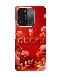 Чехол для TECNO Spark GO (2022) с картинкой «Gucci — золотой сад»