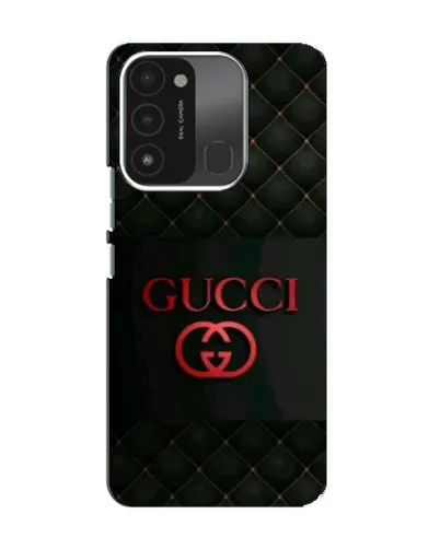 Чехол для TECNO Spark GO (2022) с картинкой «Gucci — стеганый черный»