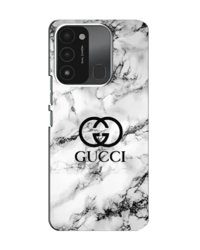 Чехол для TECNO Spark GO (2022) с картинкой «Gucci — мраморный шик»