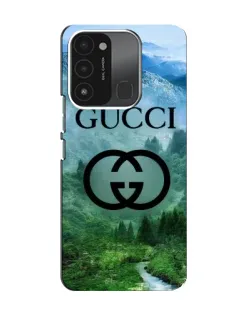 Чехол для TECNO Spark GO (2022) с картинкой «Gucci — горный пейзаж»