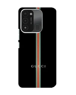 Чехол для TECNO Spark GO (2022) с картинкой «Gucci — строгая линия»