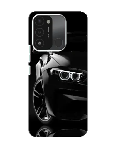 Чехол для TECNO Spark GO (2022) с картинкой «Черная BMW — профиль» Чехол для TECNO Spark GO (2022) с картинкой «Черная BMW — профиль»