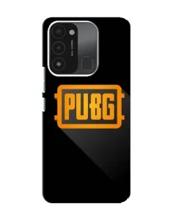Чехол для TECNO Spark GO (2022) с картинкой «PUBG — рамка лого»