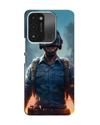 Чехол для TECNO Spark GO (2022) с картинкой «PUBG — реалистичный герой» Чехол для TECNO Spark GO (2022) с картинкой «PUBG — реалистичный герой»