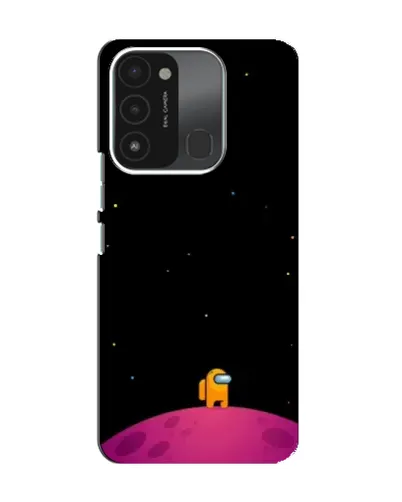 Чехол для TECNO Spark GO (2022) с картинкой «Одинокий герой на планете» Чехол для TECNO Spark GO (2022) с картинкой «Одинокий герой на планете»