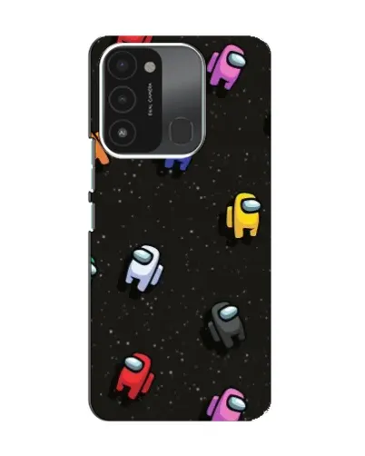 Чехол для TECNO Spark GO (2022) с картинкой «Космический паттерн Among Us» Чехол для TECNO Spark GO (2022) с картинкой «Космический паттерн Among Us»