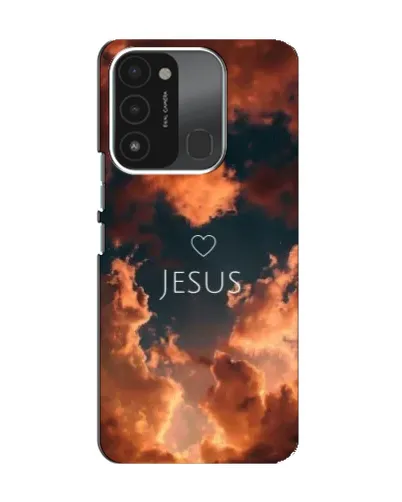 Чехол для TECNO Spark GO (2022) с картинкой «Сияние Имени Jesus»