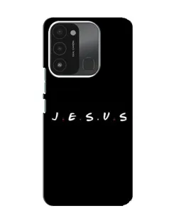 Чехол для TECNO Spark GO (2022) с картинкой «Точки веры J.E.S.U.S.»