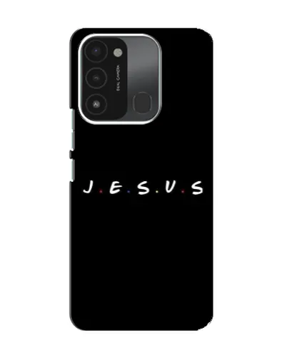 Чехол для TECNO Spark GO (2022) с картинкой «Точки веры J.E.S.U.S.»