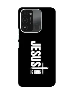 Чехол для TECNO Spark GO (2022) с картинкой «Вертикаль веры Jesus»