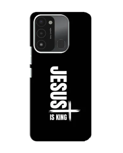 Чехол для TECNO Spark GO (2022) с картинкой «Вертикаль веры Jesus»