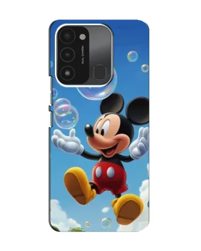 Чехол для TECNO Spark GO (2022) с картинкой «Mickey и мыльные пузыри» Чехол для TECNO Spark GO (2022) с картинкой «Mickey и мыльные пузыри»