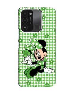 Чехол для TECNO Spark GO (2022) с картинкой «Mickey в клетку»