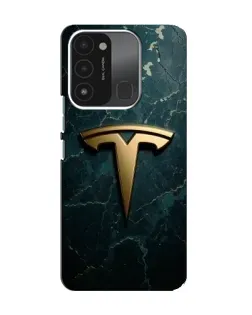 Чехол для TECNO Spark GO (2022) с картинкой «Мраморная Tesla Gold» Чехол для TECNO Spark GO (2022) с картинкой «Мраморная Tesla Gold»