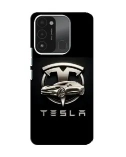 Чехол для TECNO Spark GO (2022) с картинкой «Tesla — серебристое авто» Чехол для TECNO Spark GO (2022) с картинкой «Tesla — серебристое авто»