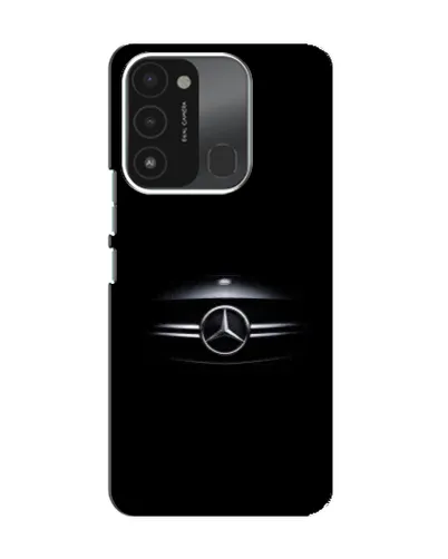 Чехол для TECNO Spark GO (2022) с картинкой «Mercedes — абстрактные линии»