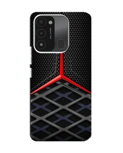 Чехол для TECNO Spark GO (2022) с картинкой «Mercedes Carbon Grid»