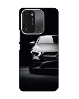 Чехол для TECNO Spark GO (2022) с картинкой «Свет фар Mercedes»