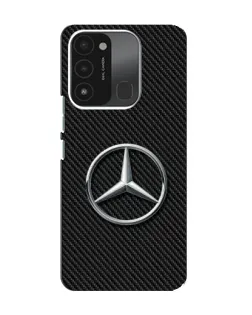 Чехол для TECNO Spark GO (2022) с картинкой «Карбоновый Mercedes стиль»