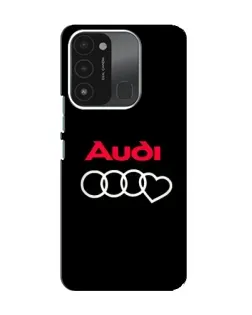 Чохол для TECNO Spark GO (2022) з картинкою «Логотип Audi Heart» Чохол для TECNO Spark GO (2022) з картинкою «Логотип Audi Heart»