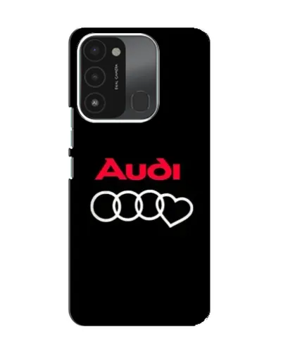 Чохол для TECNO Spark GO (2022) з картинкою «Логотип Audi Heart»