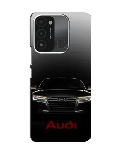 Чохол для TECNO Spark GO (2022) з картинкою «Audi — градієнтний контур»