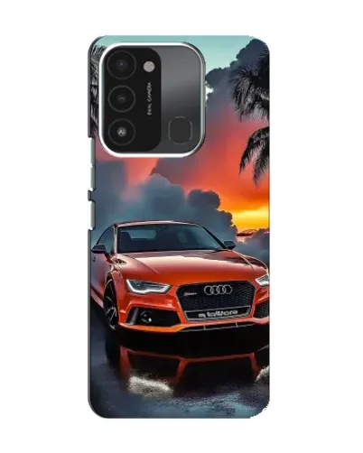 Чохол для TECNO Spark GO (2022) з картинкою «Audi — захід сонця»