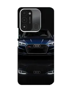 Чохол для TECNO Spark GO (2022) з картинкою «Audi — нічне відображення»