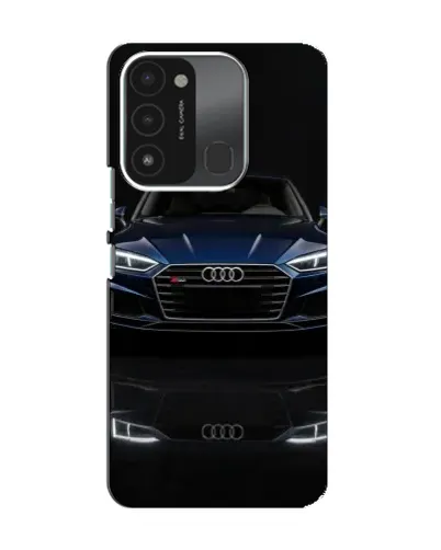 Чохол для TECNO Spark GO (2022) з картинкою «Audi — нічне відображення»