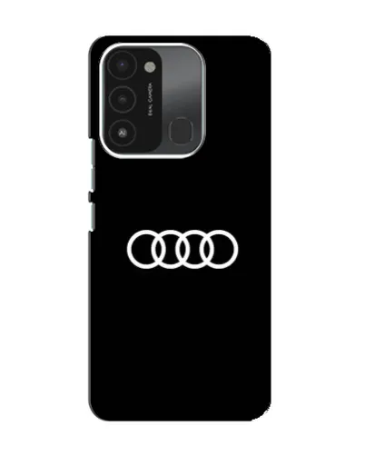 Чохол для TECNO Spark GO (2022) з картинкою «Audi White Logo»