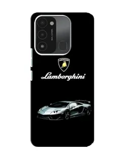 Чохол для TECNO Spark GO (2022) з картинкою «Логотип Lamborghini класика»