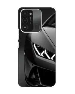 Чохол для TECNO Spark GO (2022) з картинкою «Lamborghini фари деталізація»