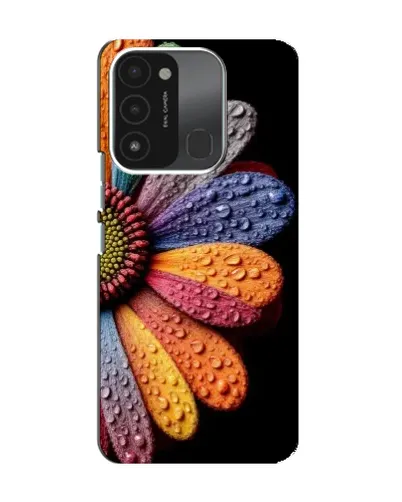 Чехол для TECNO Spark GO (2022) с картинкой «Радужный цветок» Чехол для TECNO Spark GO (2022) с картинкой «Радужный цветок»