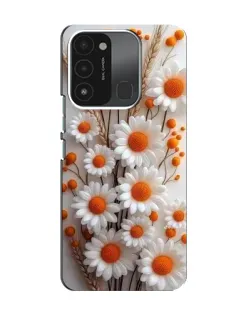Чохол для TECNO Spark GO (2022) з картинкою «Білі сухоцвіти» Чохол для TECNO Spark GO (2022) з картинкою «Білі сухоцвіти»